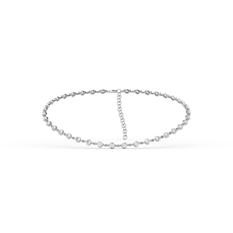 11.02ct Diamond Choker Necklace 