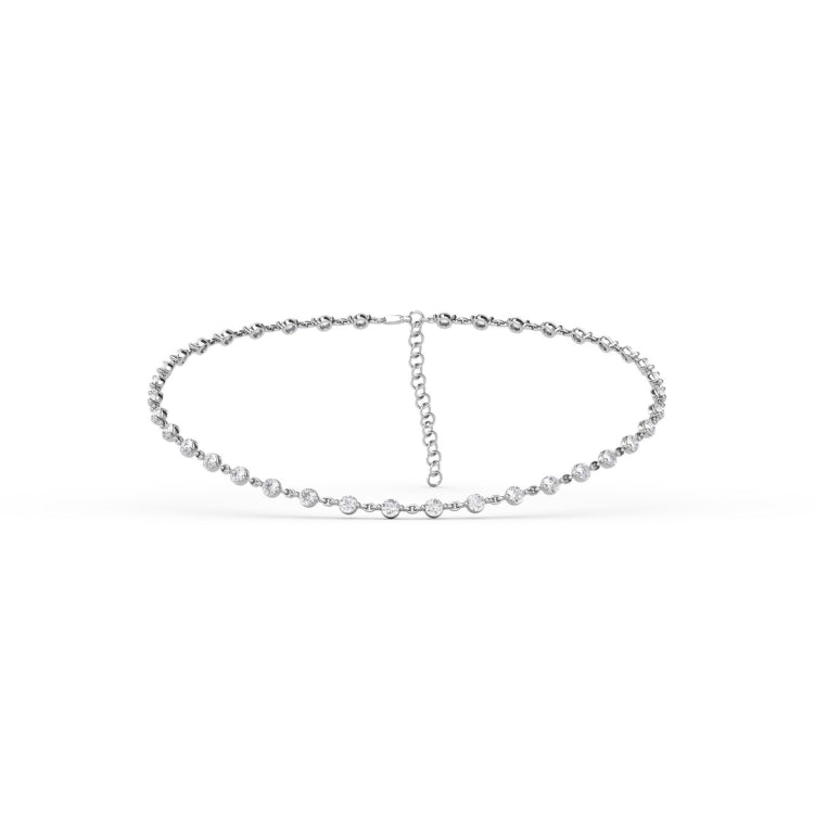 7.8ct Diamond Choker Necklace 