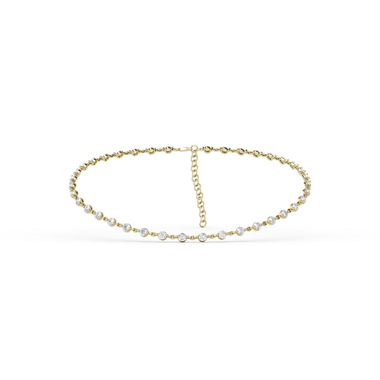 7.8ct Diamond Choker Necklace 