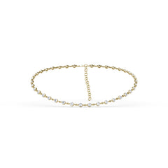 7.8ct Diamond Choker Necklace 