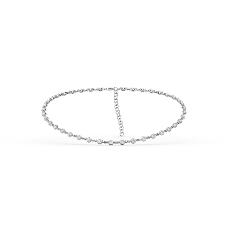 5.94ct Diamond Choker Necklace 