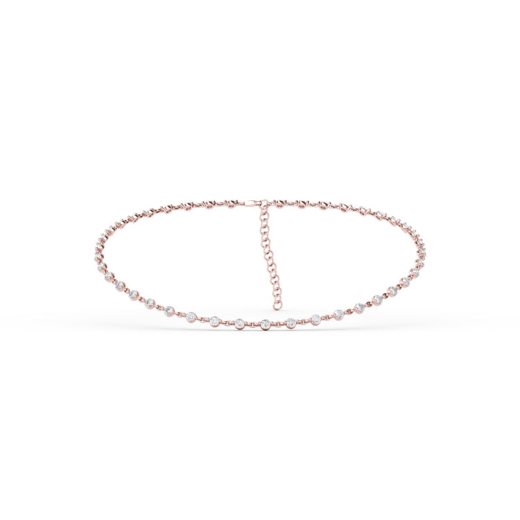 6.15ct Diamond Choker Necklace 