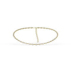 6.15ct Diamond Choker Necklace 