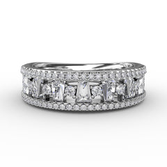 Alternating Diamond Band