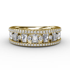 Alternating Diamond Band