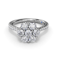 Blossoming Diamond Ring 