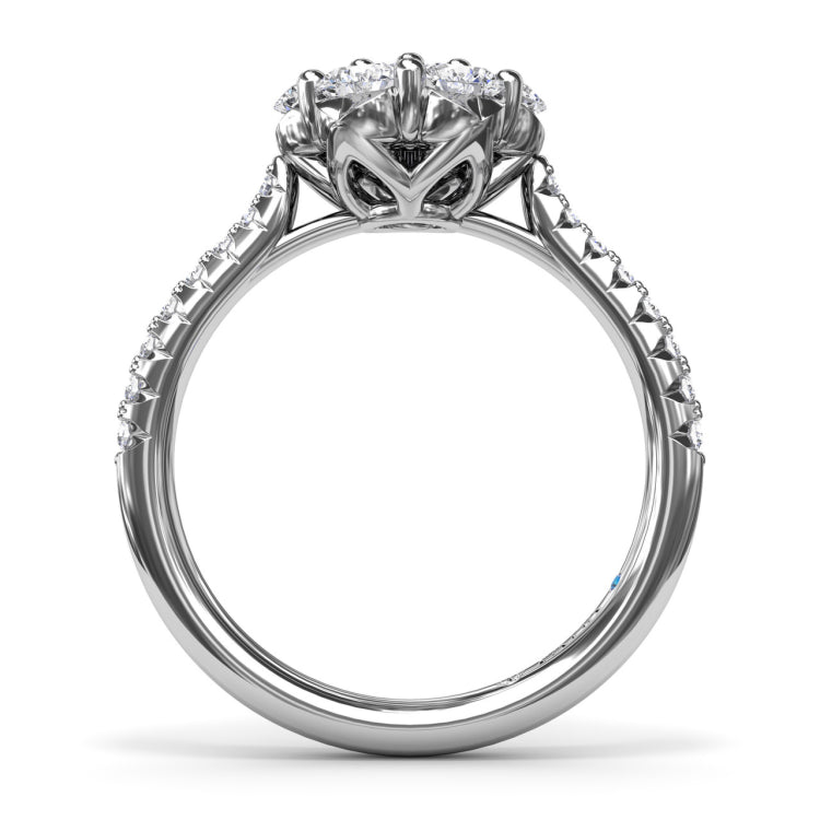 Blossoming Diamond Ring 