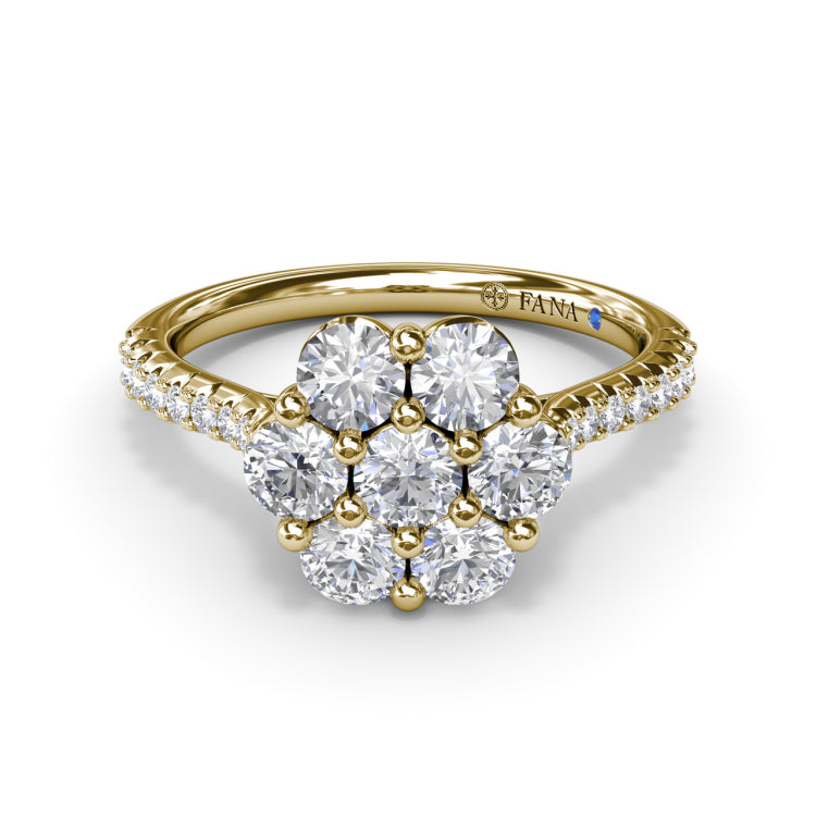 Blossoming Diamond Ring 