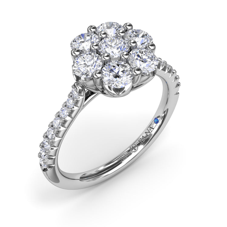 Blossoming Diamond Ring 
