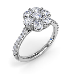 Blossoming Diamond Ring 