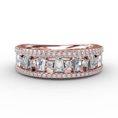 Alternating Diamond Band