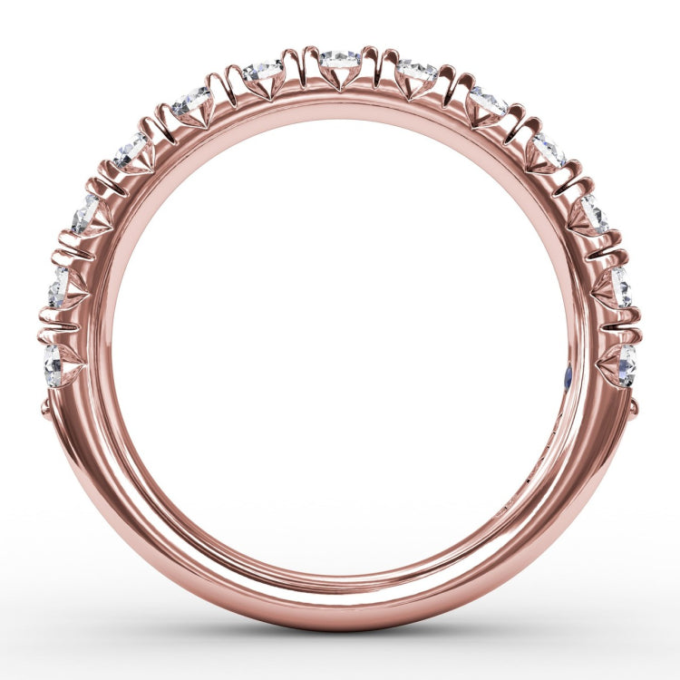 Chunky Modern Pave Anniversary Band