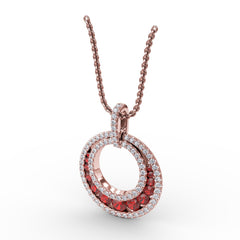 Always and Forever Ruby Pendant 