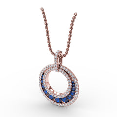 Always and Forever Sapphire Pendant 