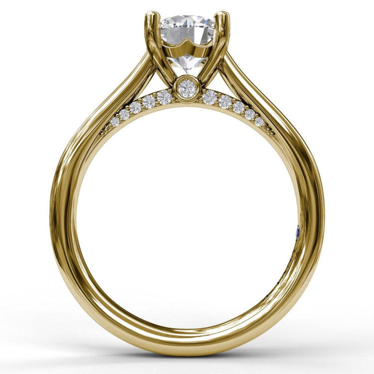 Love Forever Solitaire With Surprise Diamonds Engagement Ring