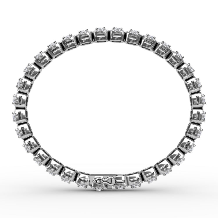 Cushion Cut Diamond Bracelet