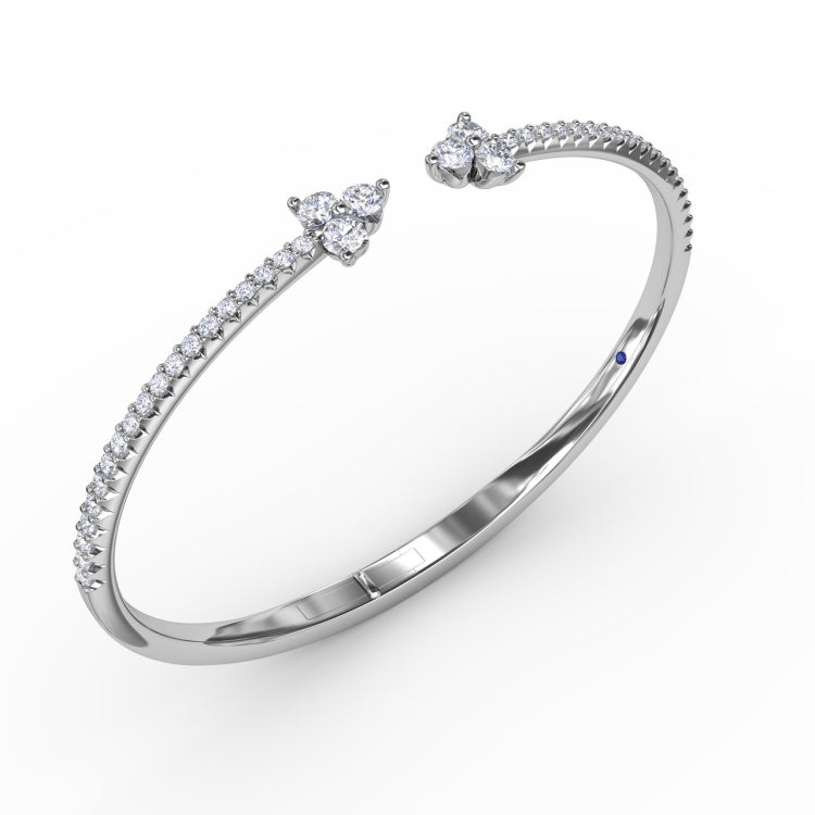 Diamond Trio Bangle 