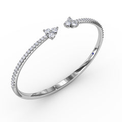 Diamond Trio Bangle 