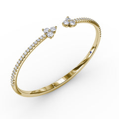 Diamond Trio Bangle 