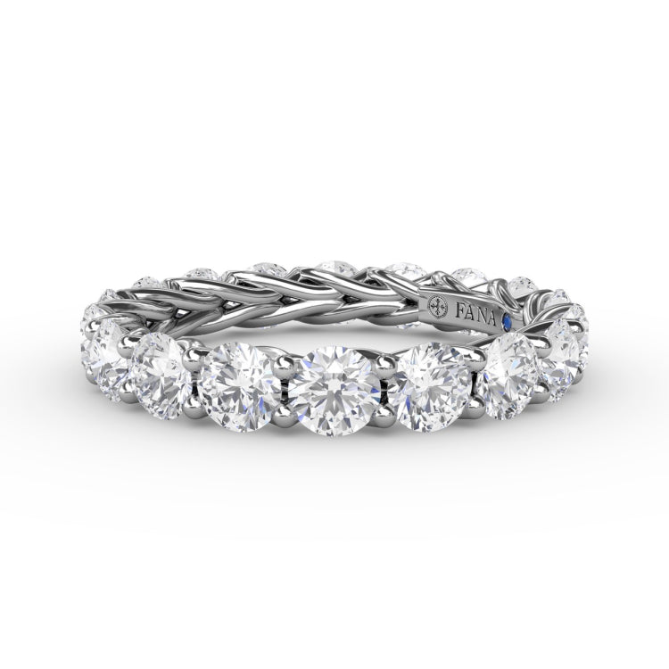 2.88ct Woven Eternity Band 