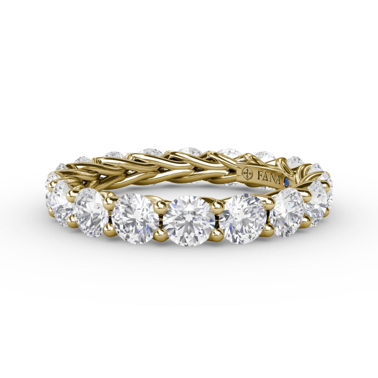 2.88ct Woven Eternity Band 