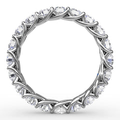 2.54ct Woven Eternity Band 