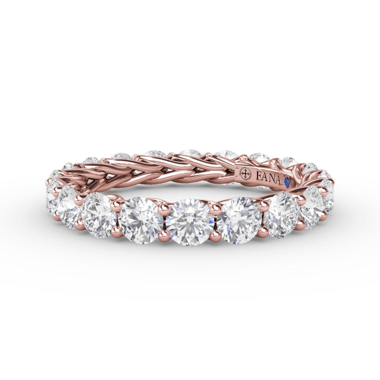 2.54ct Woven Eternity Band 