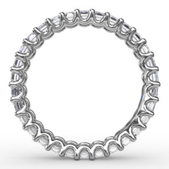 2.39ct Emerald Cut Eternity Band 
