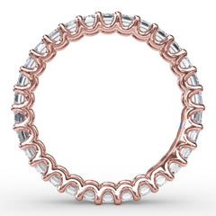 2.39ct Emerald Cut Eternity Band 