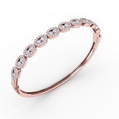 Whimsical Diamond Bangle