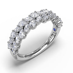 Marquise Cluster Diamond Ring 
