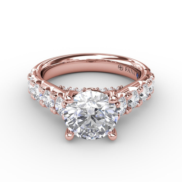 Classic Round Diamond Solitaire Engagement Ring