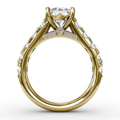 Classic Round Diamond Solitaire Engagement Ring