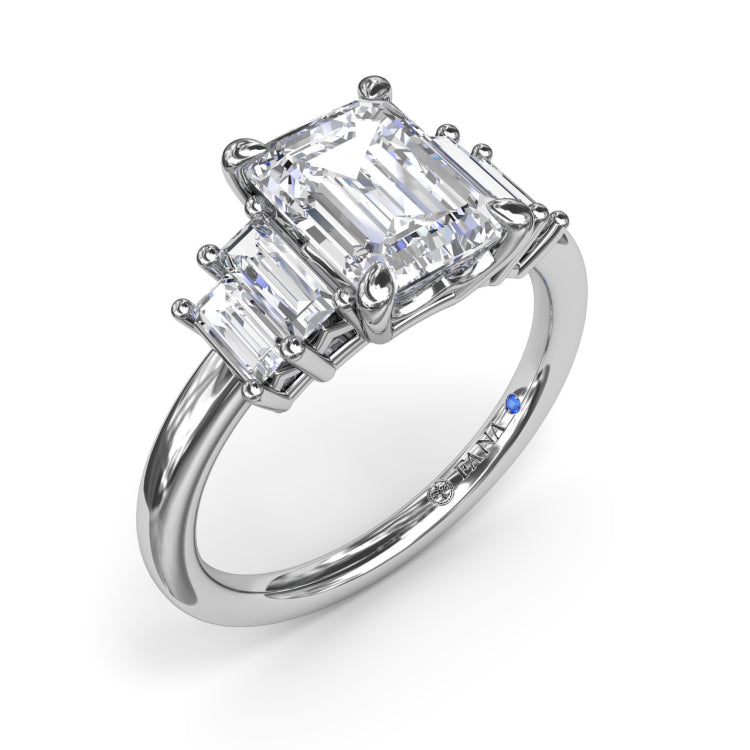 Bold and Beautiful Five Stone Engagement Ring 