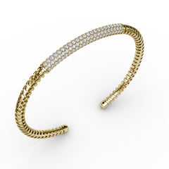 Elegant Diamond Bangle 