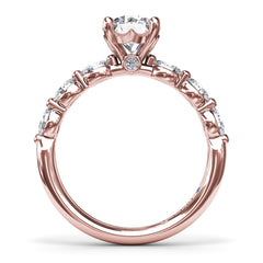 Enchanted Diamond Engagement Ring 