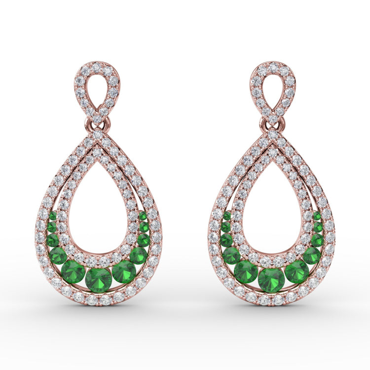 Bedazzled Drop Earrings 