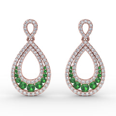 Bedazzled Drop Earrings 