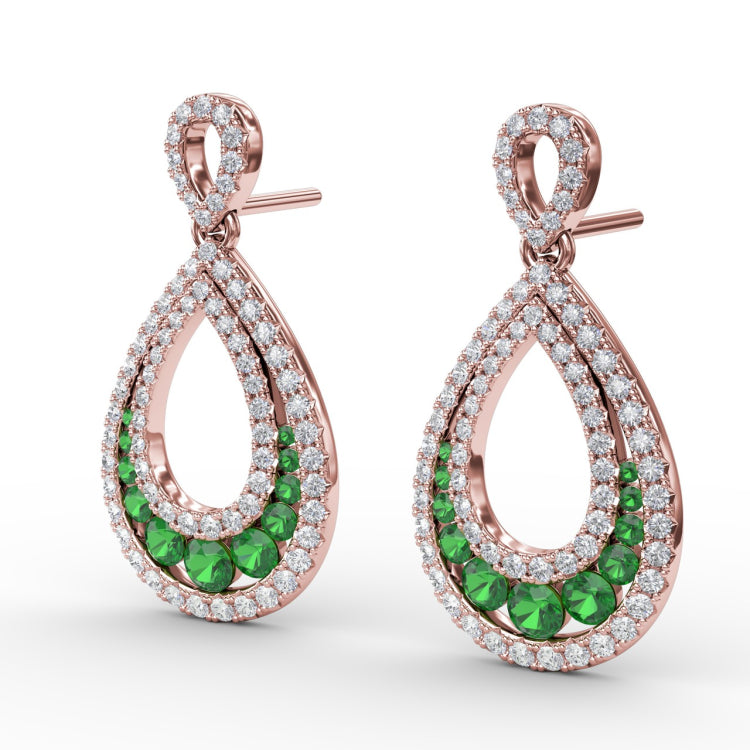Bedazzled Drop Earrings 