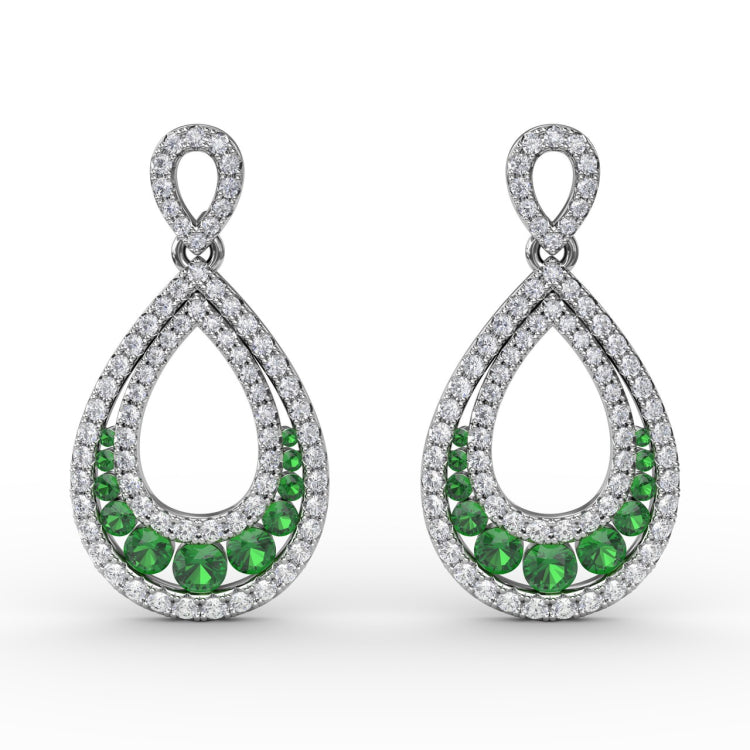 Bedazzled Drop Earrings 