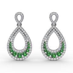 Bedazzled Drop Earrings 