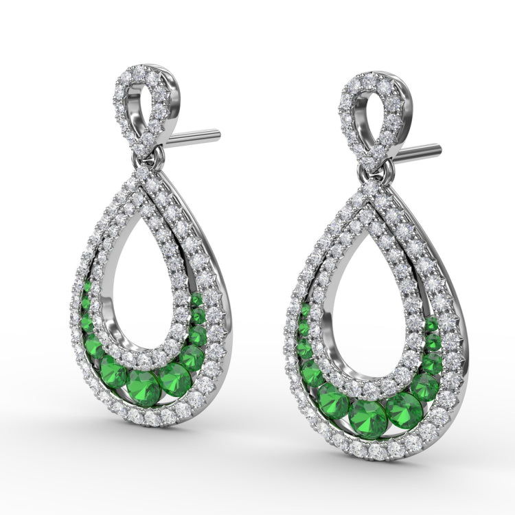 Bedazzled Drop Earrings 