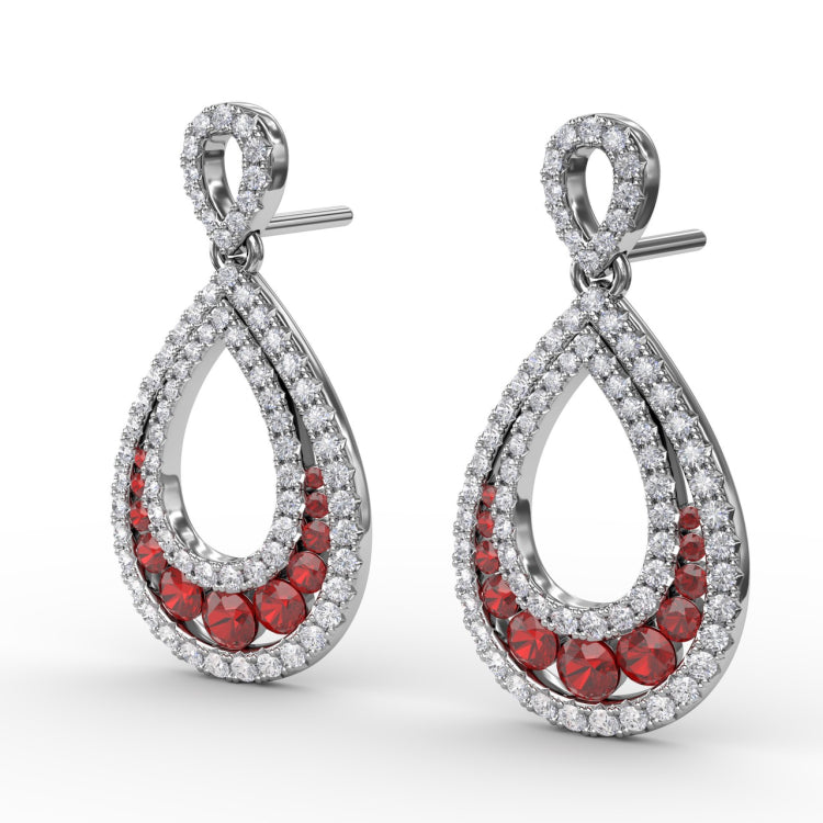 Bedazzled Drop Earrings 