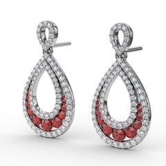 Bedazzled Drop Earrings 