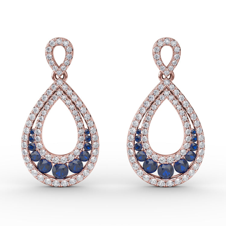 Bedazzled Drop Earrings 