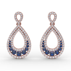 Bedazzled Drop Earrings 