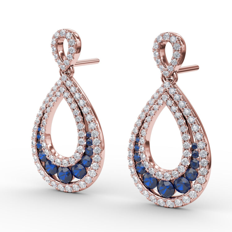 Bedazzled Drop Earrings 