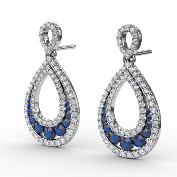 Bedazzled Drop Earrings 