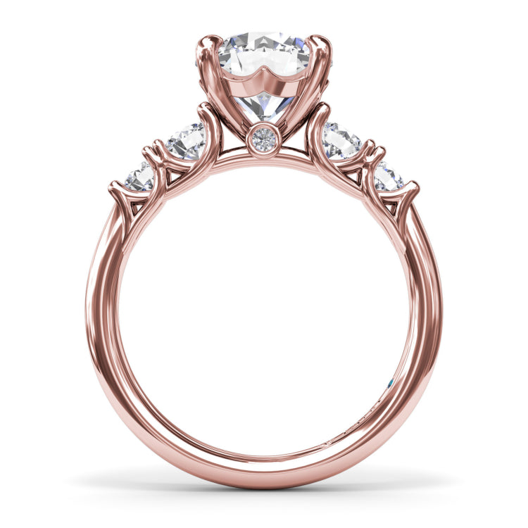 Bold and Beautiful Diamond Engagement Ring 