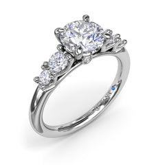Strong and Striking Diamond Engagement Ring 